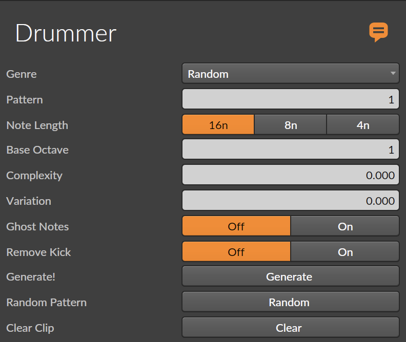 Drummer for Bitwig
