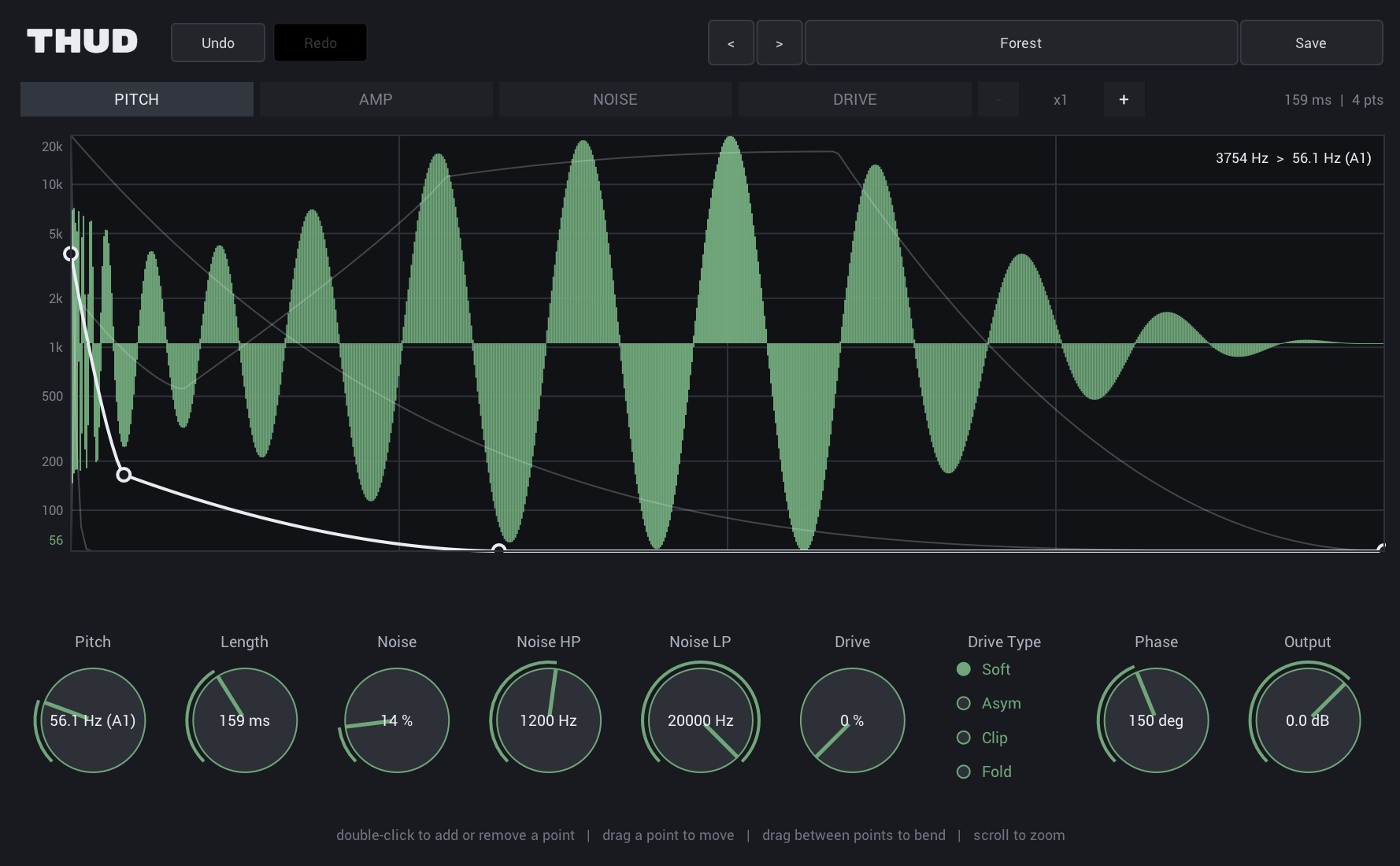 Thud Kick Synthesizer